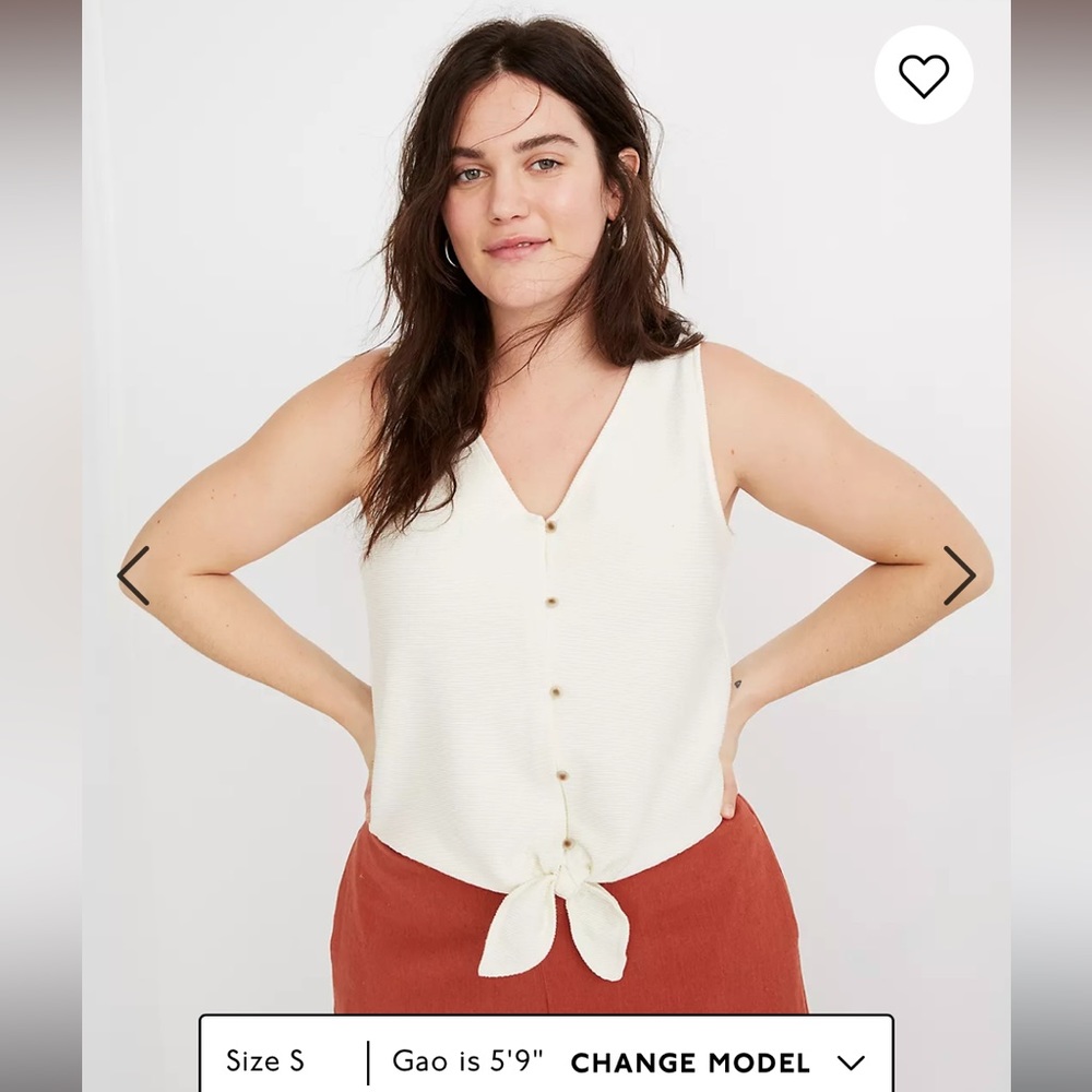 Madewell Texture & Thread tank top